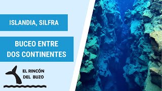 Buceamos entre dos continentes, donde se juntan las placas tectónicas, en Silfra, Islandia
