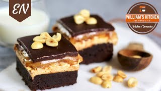 Snickers Brownies Recipe || William's Kitchen