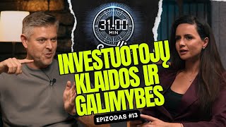 31 minutė su Ilja Laurs: Nuo dot-com iki AI: rinkos burbulai-investavimo klaidos ir galimybės, #13