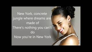 Alicia Keys   Empire State Of Mind    {in New York}