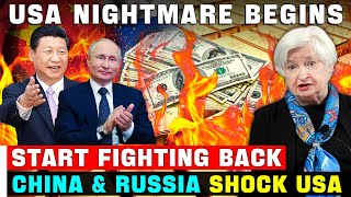 6000 Tons Of Gold! China & Russia Jointly Attack | The US Economy Ss About To Collapse?