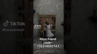 msm friend code