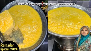 Egg pudding without oven | Steam Egg Pudding Recipe | How to make egg pudding