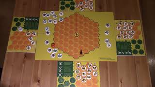 Super-Bee board game overview