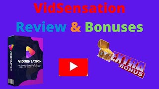 VidSensation Review & Bonuses-Watch this video before you buy - VidSensation🔥