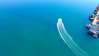 Aerial Cretan Video in Vlites souda bay part 2