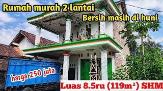 Rumah murah 2 lantai bersih masih di huni harga 250 juta di Wates Kediri