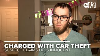 Man charged with stealing car claims he is innocent in exclusive interview with ABC13