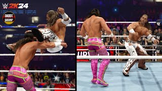 Seth "Freakin" Rollins vs Shawn Michaels | Singles Match | WWE 2K24 Gameplay