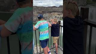 RV Trip to Shoshone Waterfalls #waterfall #rvlife