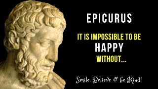 HOW to be HAPPY... - EPICURUS #epicurus #philosophy #happiness #howtobehappy #happinessquotes