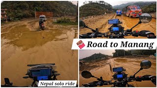 Silky Chocolate Roads of Nepal - Road to Manang | KTM 390 Adventure @KTM @GoPro