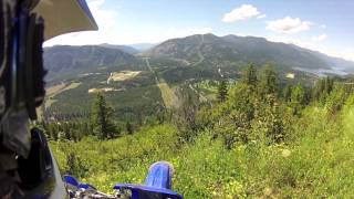 Dirt Biking in Christina Lake, BC