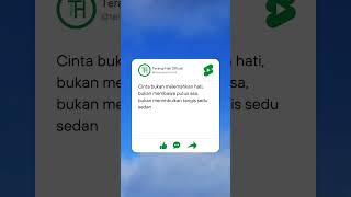 Motivasi Islami | Cinta bukan melemahkan hati, bukan membawa putus asa ... #shorts