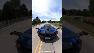 Turn up the volume to hear this Pagani Huayra tear up the roads with millermotorcars 🔊⁠⁠⁠