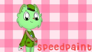 [SPEEDPAINT] 💚 HTF: Flippy has deliveries