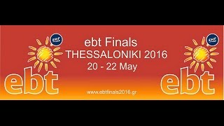 EBT Finals 2016 | Detono Zagreb - BHT Auto Forum Petra Plock