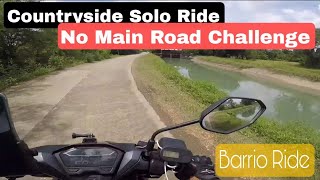 Countryside Solo Ride No Main Road Challenge Isabela Province | Honda Click