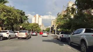 Lourdes e o Santo Agostinho até o centro de Belo Horizonte-MG. Brasil.