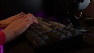 ASMR keyboard typing (ft my brother)