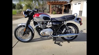 Ride with My Dad & Brother 2018 Triumph Bonneville T120