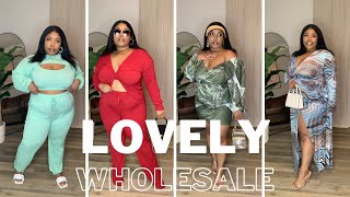 LOVELY WHOLESALE PLUS SIZE  TRY ON HAUL | SPRING TRY ON HAUL | AFFORDABLE CLOTHING HAUL | SIZE 3X