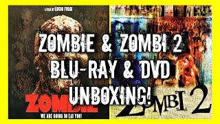 ZOMBIE Blu-Ray & Zombi 2 DVD UNBOXING!