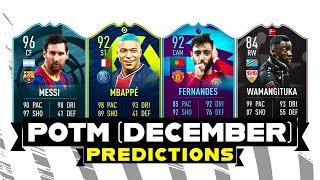 FIFA 21 | ALL 4 DECEMBER POTM PREDICTIONS 😳🔥 FT. MESSI 🇦🇷 MBAPPÉ 🇫🇷 & BRUNO FERNANDES 🇵🇹