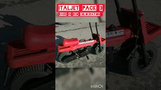 ITALJET PACK 3 in rare Red Colouration