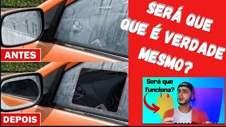 COMO APLICAR PELÍCULA AUTOMOTIVA NO RETROVISOR...será que funciona..(Giliard Barros)