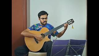 | Vals | José Ferrer | TCL Grade 2 Classical Guitar | Guitar Cover by R. Jeyatheerthan #shorts