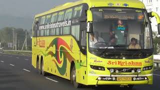 Buty full Locaion SRI KRISHNA travels || 2+1 Sleeper || Tirupati TO vijayawada