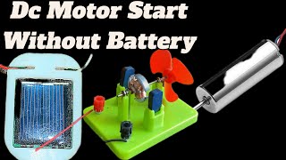 How To Make DC Motor Working Without Battery | Science Experiment