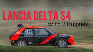 Lancia Delta S4 with 2 Buggies