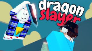 1V1'ED TOXIC Dragon Slayer in Combat Warriors Roblox