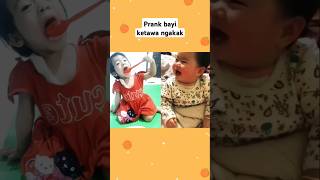 Bayi lucu ketawa ngakak | prank bayi #bayilucu #bayiketawa #lucu #cutebaby #shorts