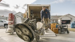 RoePaint.com gives Jeff Caves' garage a facelift!