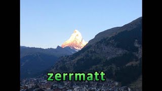 zerrmatt walking 체르마트 걷기