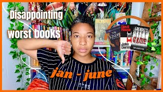 my MOST disappointing and worst reads of 2022 #booktube [CC]