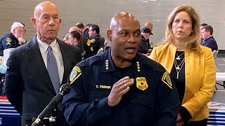 Mayor Whitmire & Chief Finner Update on Suspended Incidents I Houston Police