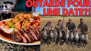 Chasse à l'outarde (Bernache du Canada) plus dur... Et une recette parfaite pour mademoiselle