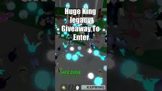 HUGE King Legacy Giveaway!! | #shorts #roblox #bloxfruits #viralshorts