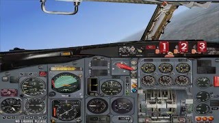 FSX - B727-100 - JT8D-7 engine sounds - fd views