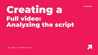 Learning After Effects: Analyzing the Script