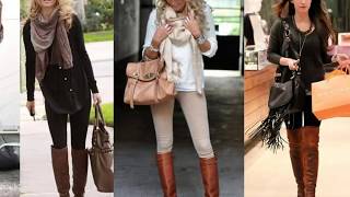 Outfits con botas vaqueras | Lo mejor de botas vaqueras para mujeres 2018