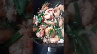 #short #video #satisfying #yummy #stirfry #shrimps #viral