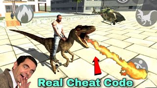 New Dinosaur Cheat Code? आ गया 🤑|| Indian Bike Driving 3d