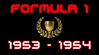 STAGIONI F1 1953-1954