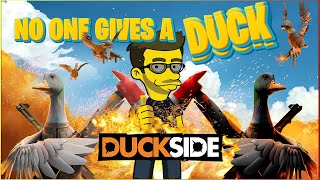 You Need to do More Than DUCK 🦆 in This Persistent world Survival Game  | 🦆 DUCKSIDE 🦆