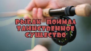 Рыбак поймал таинственное существо